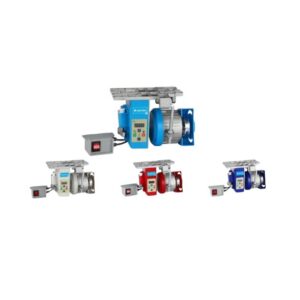Integral lower servo motor